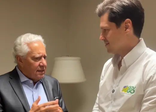 “Estou junto com ele e vou apoiá-lo com toda força”, diz Vilmar Rocha sobre Daniel Vilela; vídeo