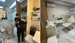 Policiais civis numa clínica do Setor Bueno Foto Polícia Civil 867