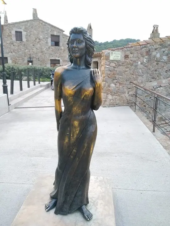 Estátua de Ava Gardner em Tossa de Mar