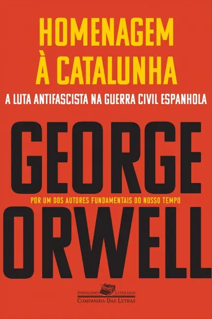 George Orwell capa homenage à Catalunha pok4