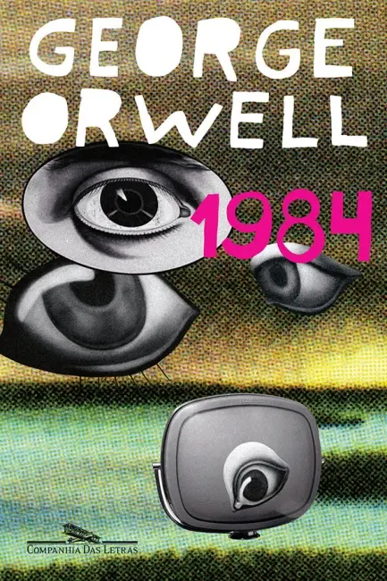 George Orwell capa de 1984 ok5