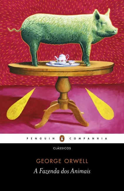 George Orwell capa de A Fazenda dos Animais