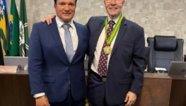 Os advogados Sandro Bernardes e Demóstenes Torre foto Divulgação 1200