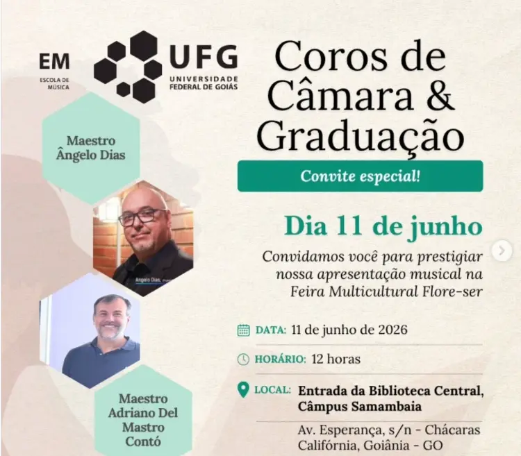 música na UFG