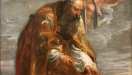 Santo Agostinho e o Mistério da Santíssima Trindade pintura de Peter Paul Rubens de 1638 de 1300 por 867