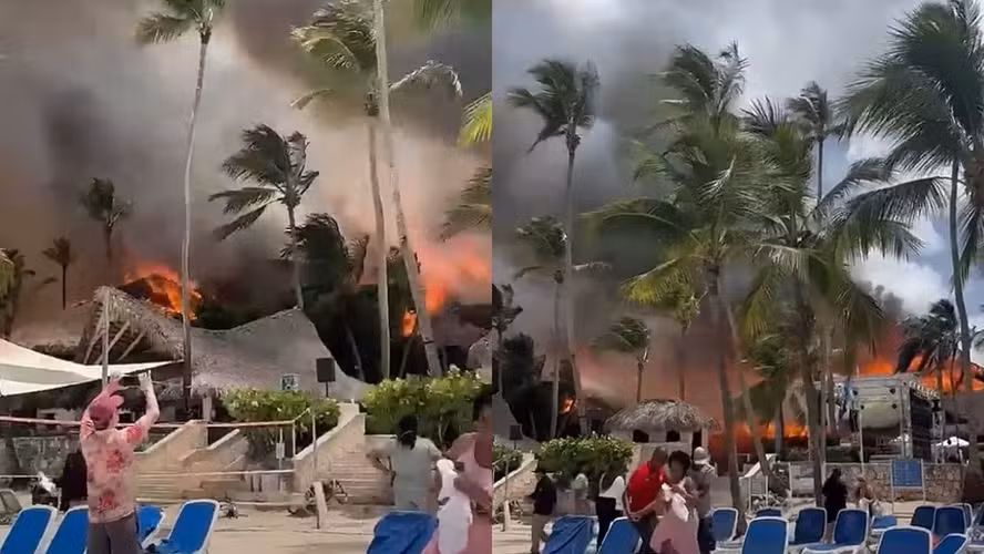 Uma morte e 1,7 mil evacuados: incêndio atinge resort entre os mais visitados do Caribe