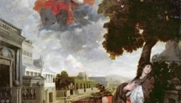 Santo Agostinho conversão pintura de Gerard de Lairesse