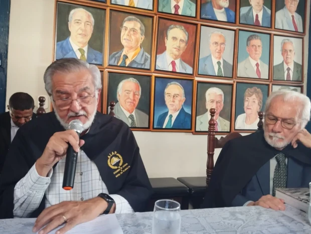 Fernando Cupertino e Jarbas Silva Marques na sede da Alap Foto Divulgação