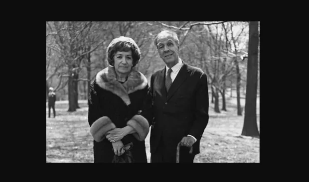Borges e Elsa Astete Millán