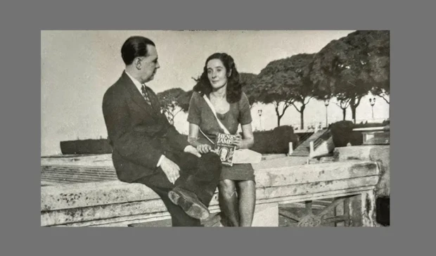 Borges e Estela Canto 