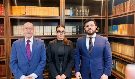 Os advogados Demóstenes Torres e Nathália Lemes e Caio Alcântara Foto Divulgação 866