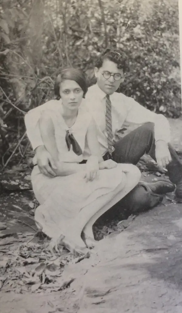 Lygia Cabral Mattos e Guimarães Rosa Foto reprodução