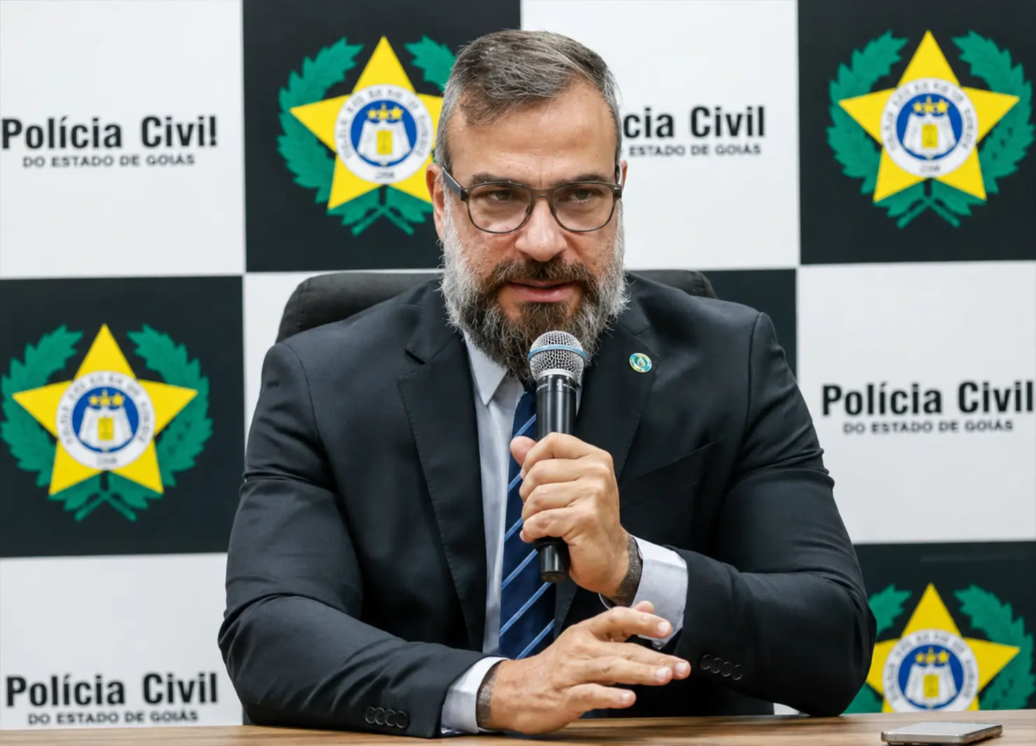 Marcelo Amin é ex-chefe da Polícia Civil do Rio de Janeiro na gestão de Cláudio Castro