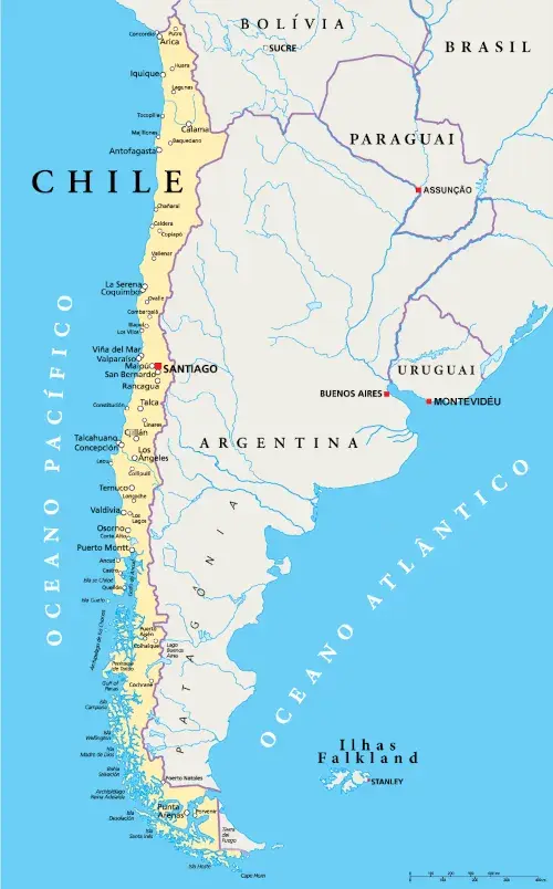 Chile mapa 2