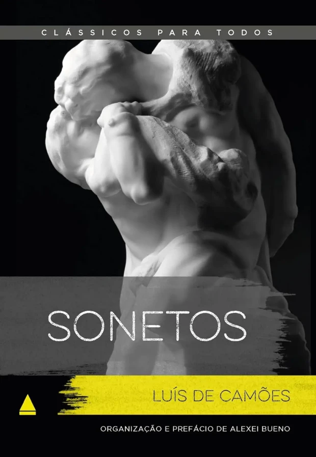Alexei Bueno capa de sonetos de camões