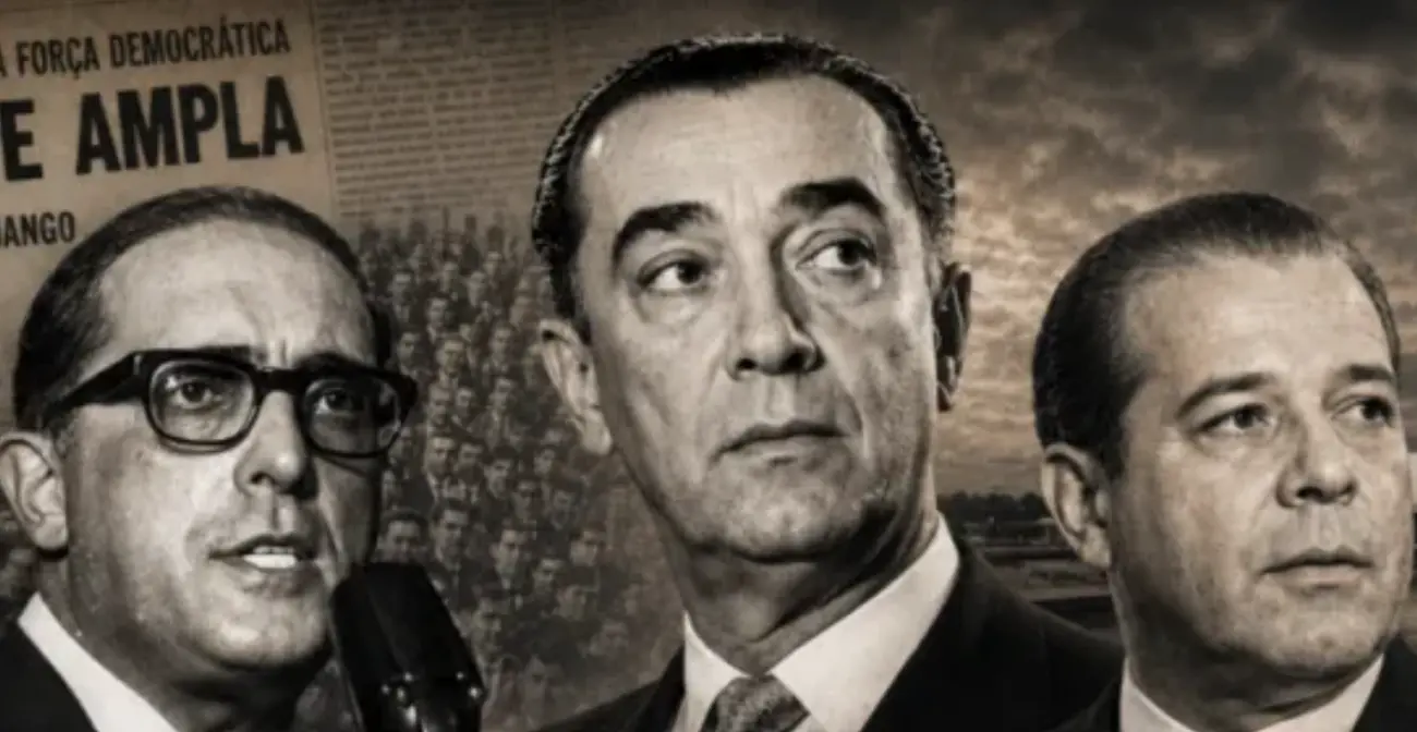 Carlos Lacerda e Juscelino Kubitschek e João Goulart 1300