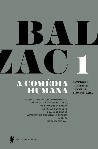 Balzac capa de A Comédia Humana volume 1 500