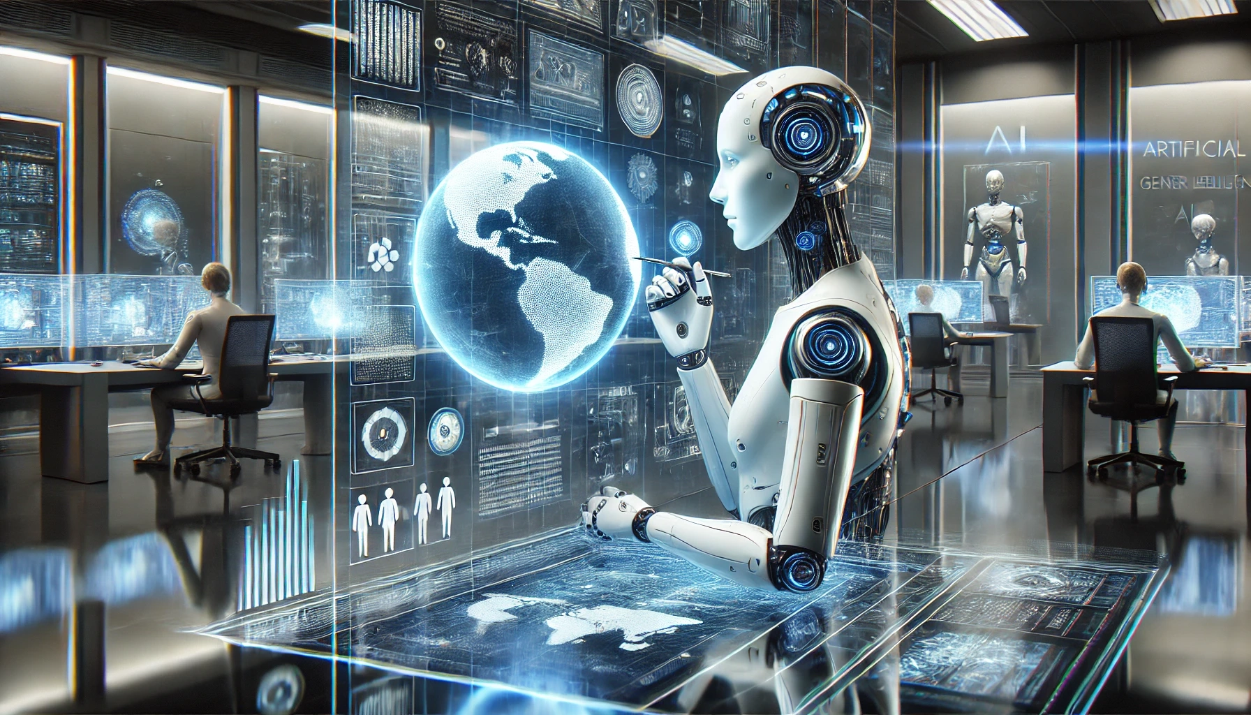 DALL·E-2024-12-18-14.29.42-A-realistic-futuristic-image-depicting-the-concept-of-Artificial-General-Intelligence-AGI-and-its-transformative-impact-on-society-aligned-with-th