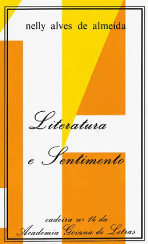 Nelly Alves de Almeida capa de Literatura e Sentimento0k2