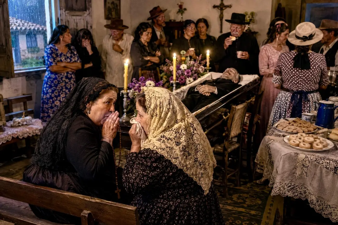 Velório e as mulheres fuxiqueiras 1300 p 867