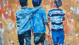Pintura de Milera sobre a amizade p 867