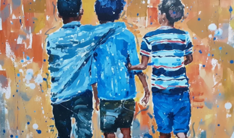 Pintura de Milera sobre a amizade p 867