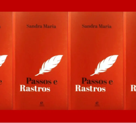 Sandra Maria três fotos da capa de livro