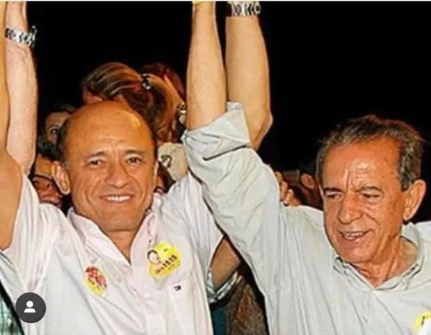 Lívio Luciano e Iris Rezende Foto Acervo pessoal