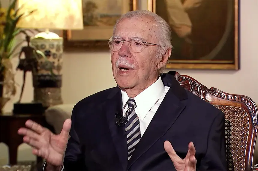 José Sarney é internado em São Luís para tratar pneumonia aos 96 anos