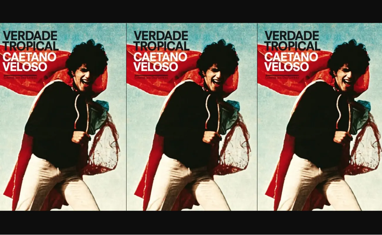 Caetano Veloso três fotos da capa de Verdade Tropical foto do Jornal Opção 1300 por 800