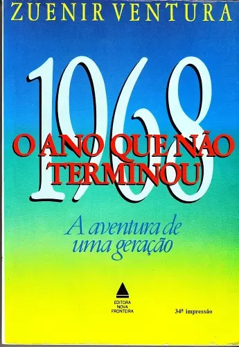 Zuenir Aventura 500 capa 1968 capa original