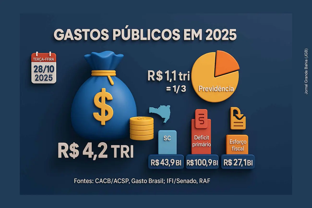 Saiba por que o aumento do gasto público pode ser danoso para o país