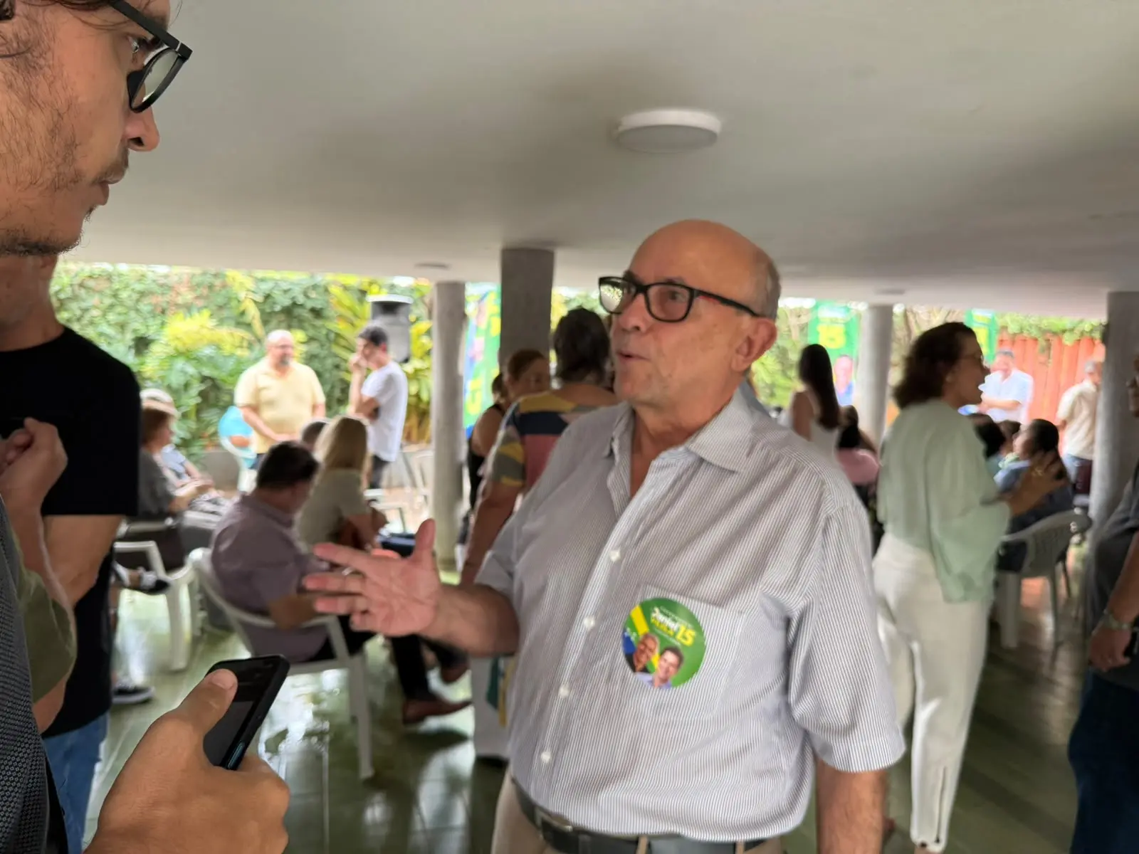 “MDB tem tradição na área da cultura em Goiás”, diz Kleber Adorno em ato de apoio a Daniel Vilela