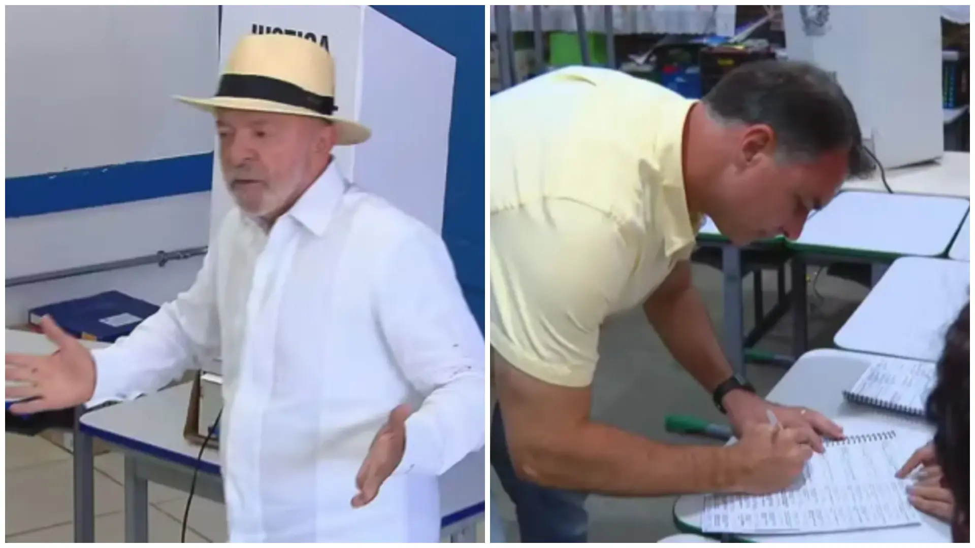 Lula vota em São Paulo e Flávio Bolsonaro no Rio de Janeiro; candidatos fazem discursos após votação