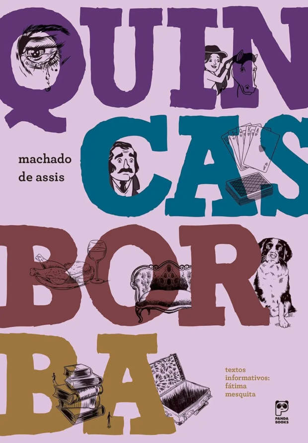 Machado de Assis capa de Quincas Borba