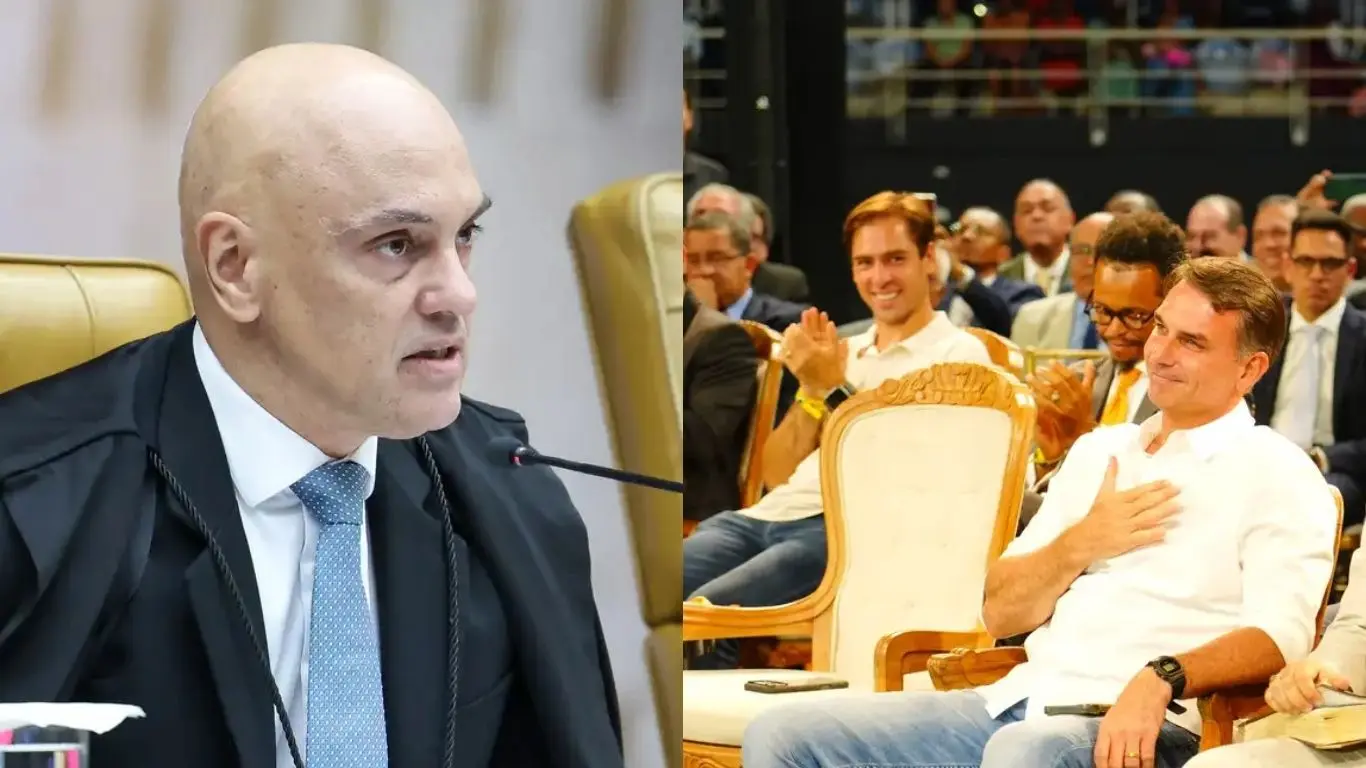 Moraes autoriza retomada de visitas de Flávio Bolsonaro ao pai após suspensão de 90 dias