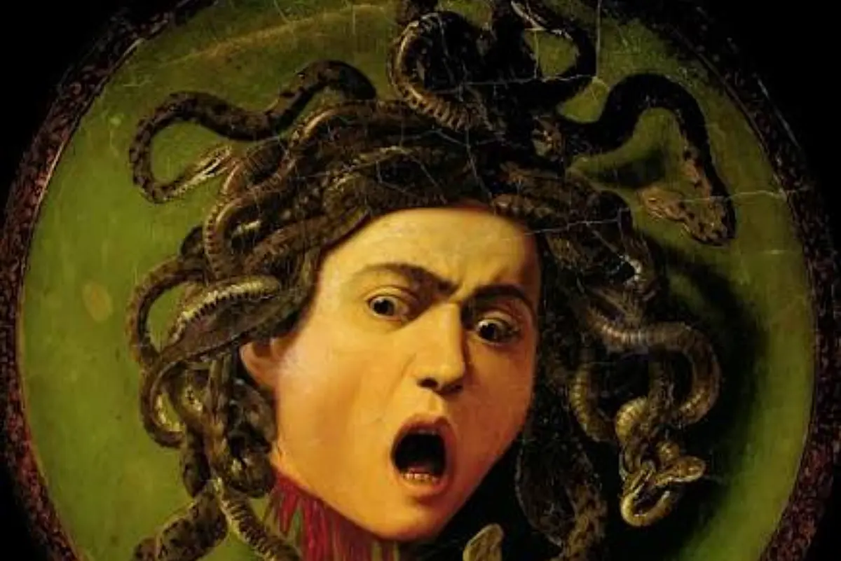 Medusa de Caravaggio 1200 por 800