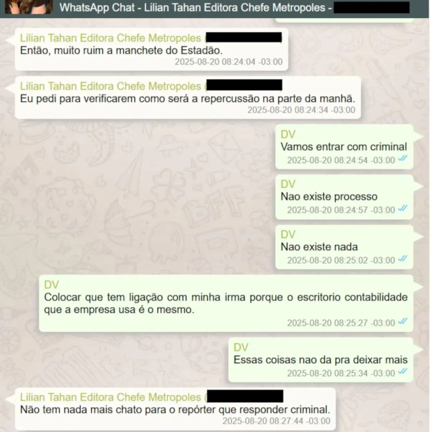 Lilian Tahan e Daniel Vorcaro