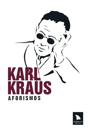 Karl Kraus capa de Aforismos ok500n