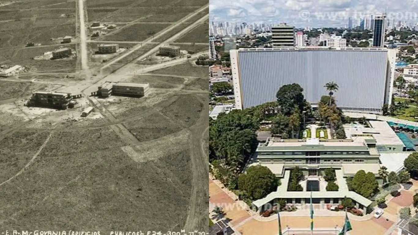 Goiânia, 93 anos: veja como pontos tradicionais da capital mudaram ao longo do tempo