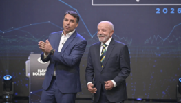 flavio-bolsonaro-e-lula-no-debate-da-band
