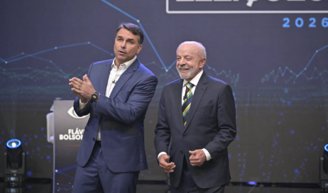 flavio-bolsonaro-e-lula-no-debate-da-band