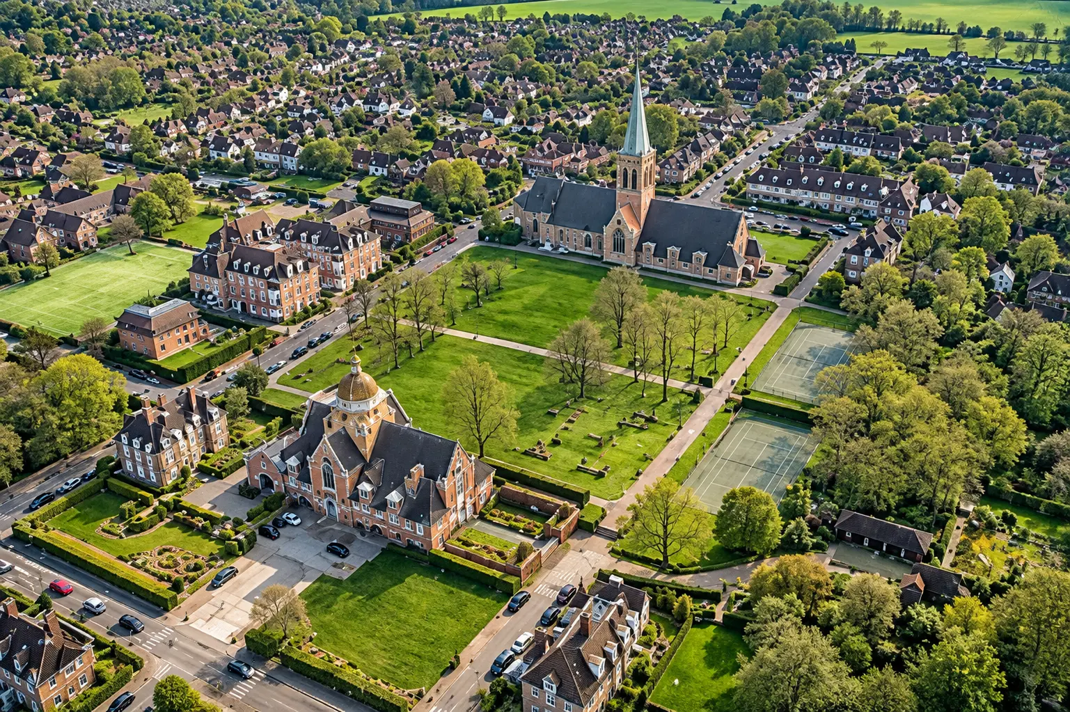 Hampstead Garden Suburb – uma lição de urbanismo, natureza e vida