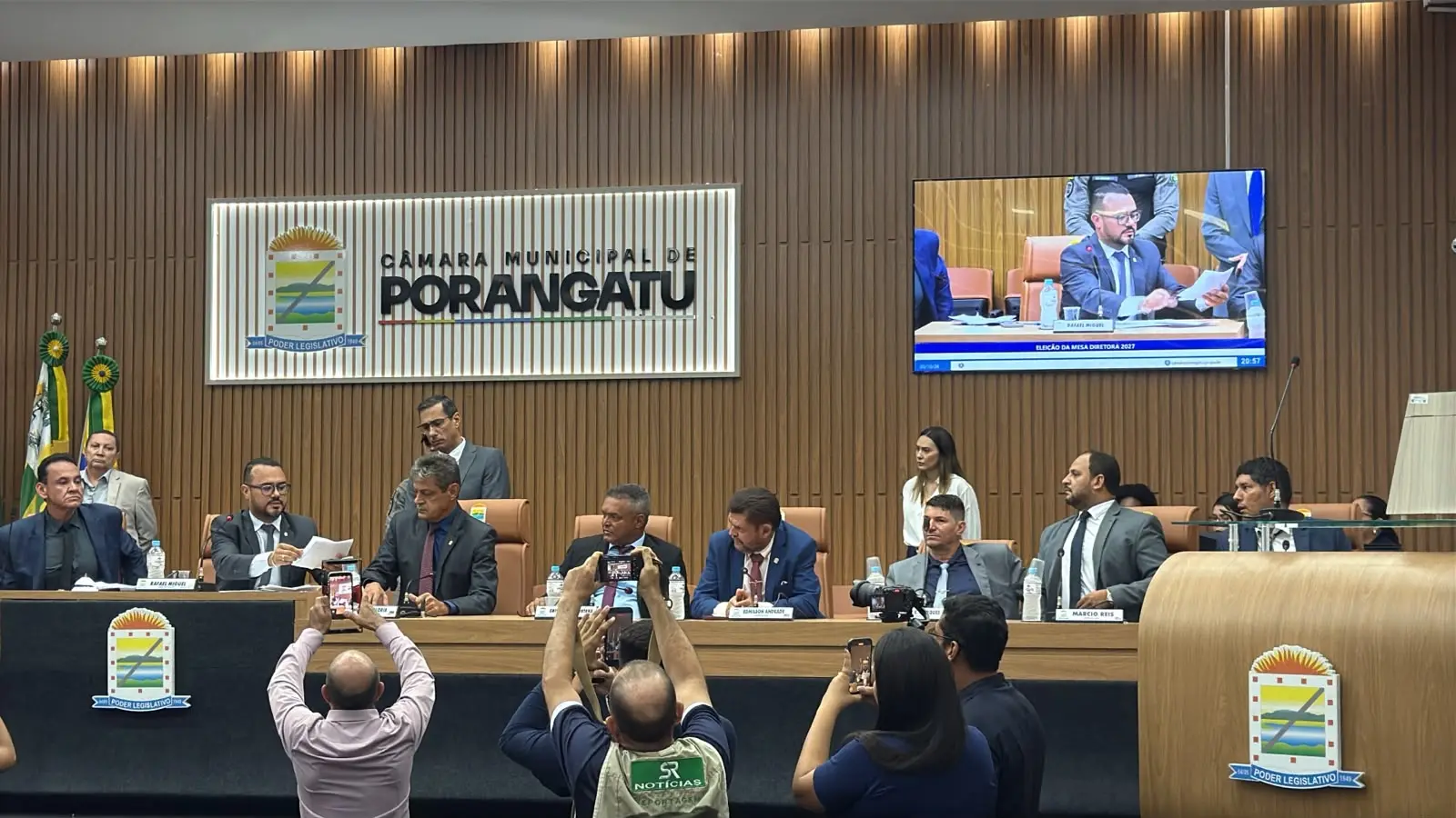 Edmilson Andrade é eleito novo presidente da Câmara de Porangatu